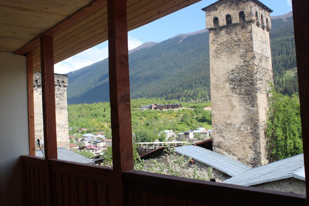 Bapsha Guesthouse Mestia Zewnętrze zdjęcie